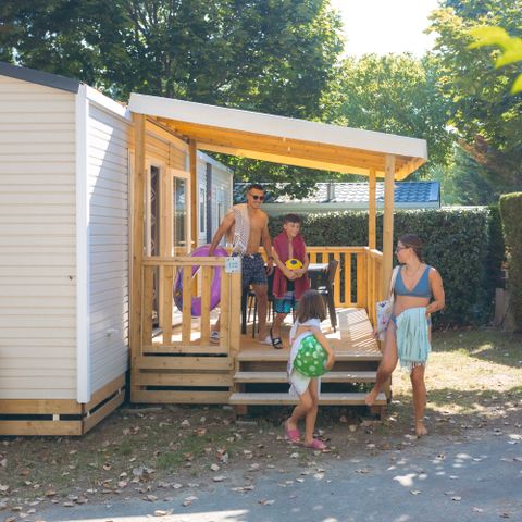BUNGALOW 6 personnes - Grand Large 34.5m² (3 chambres M) (- de 8 ans) + TV + Terrasse