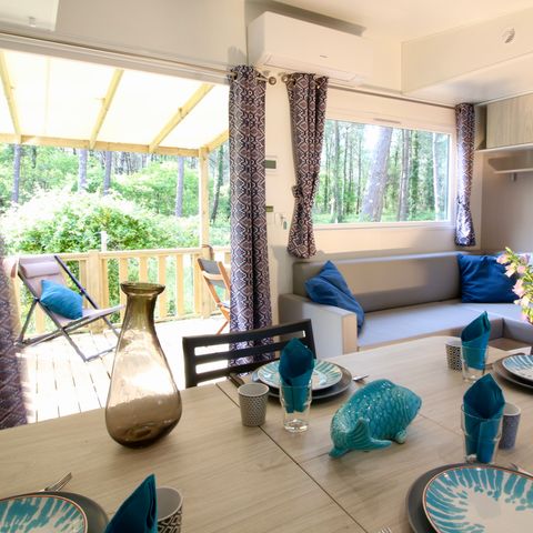 LODGE 6 personnes - Cottage Floresta "Vue forêt" 6p - 3 chambres - TV - Climatisation