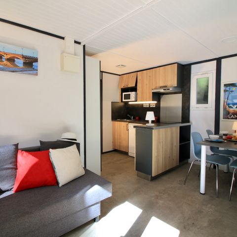 CHALET 5 personnes - Chalet Club 4/5p - 2 chambres - TV - Climatisation