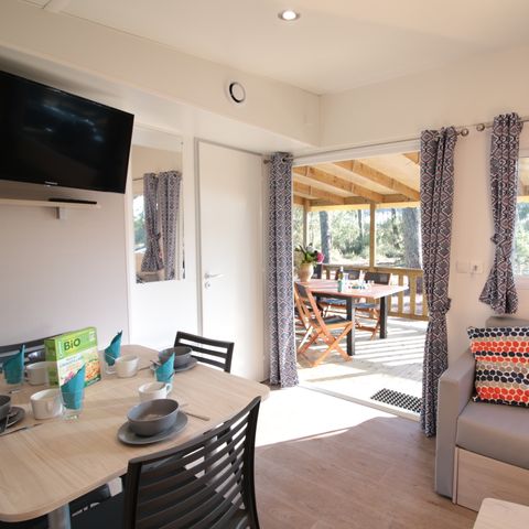 LODGE 12 personnes - Cottage Floresta "Vue forêt" 10-12p - 5 chambres - TV - Climatisation