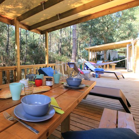 LODGE 12 personnes - Cottage Floresta "Vue forêt" 10-12p - 5 chambres - TV - Climatisation