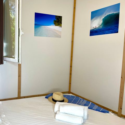 CHALET 5 personnes - Chalet Indo 4/5p - 2 Chambres - TV - Climatisation