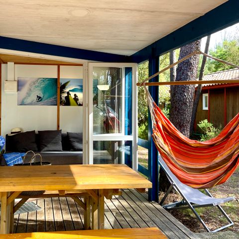 CHALET 5 personnes - Chalet Pipeline 4/5p - 2 Chambres - Climatisation