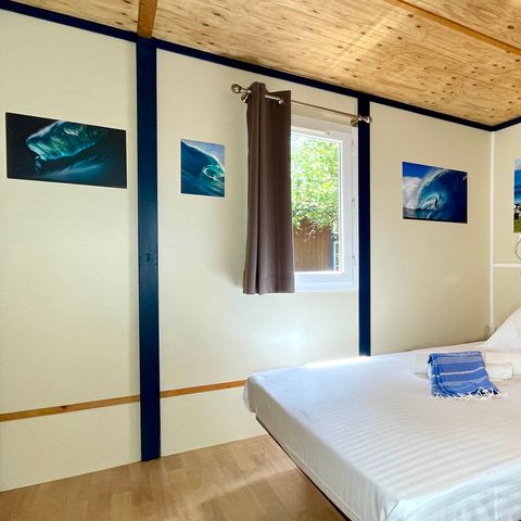 CHALET 5 personnes - Chalet Californie 4/5p - 2 Chambres - TV - Climatisation