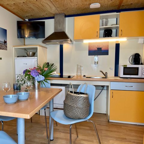 CHALET 5 personnes - Chalet Californie 4/5p - 2 Chambres - TV - Climatisation