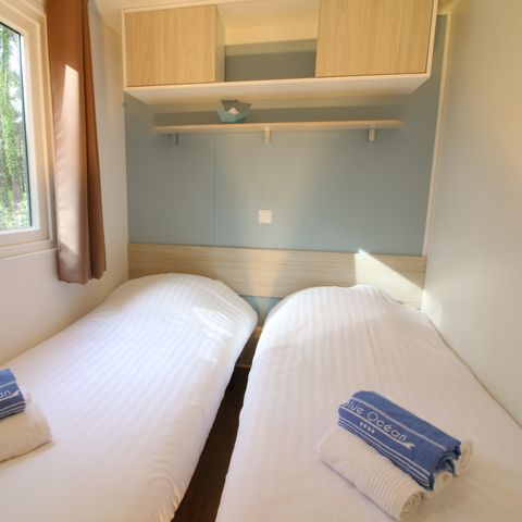 LODGE 6 personnes -  Cottage Loggia "Vue forêt" 6p - 3 chambres - TV - Climatisation