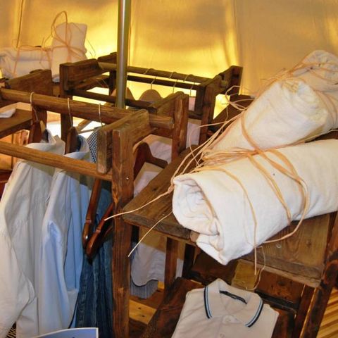 Tente en toile et en bois 4 personnes - BELLA TENT - Sans sanitaires