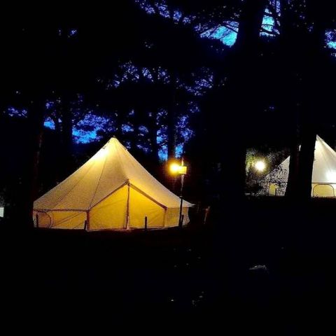 Tente en toile et en bois 4 personnes - BELLA TENT - Sans sanitaires