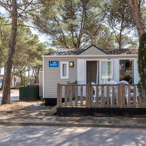Mobilhome 6 personnes - Classic | 2 Ch. | 4/6 Pers. | Terrasse surélevée non couverte | Clim.
