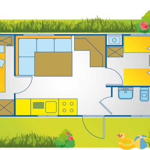 BUNGALOW 6 personnes - Happy Easy
