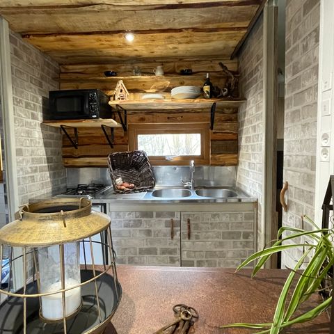 CHALET 4 personnes - AILME - La cabane insolite des Druides
