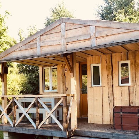 BUNGALOW 4 personnes - Cottage OGHAM - 25m2- La cabane insolite des Scribes