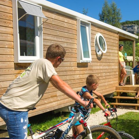 BUNGALOW 6 personnes - Cottage Séquanie  - 32m² - 3 chambres pour les grandes familles