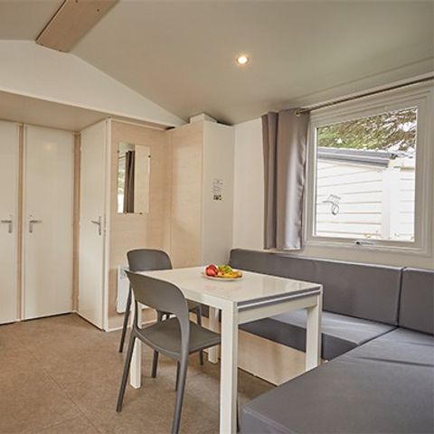 Mobilhome 6 personnes - Mobil-home | Comfort | 3 Ch. | 6 Pers. | Terrasse surélevée | Clim. | TV