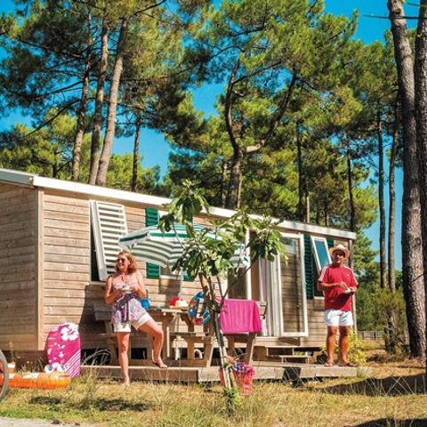 Mobilhome 6 personnes - Mobil home Confort + 4/6 personnes climatisé (env 35 m²)