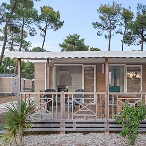 BUNGALOW 6 personnes - Comfort | 3 Ch. | 6 Pers. | Terrasse surélevée | Clim.