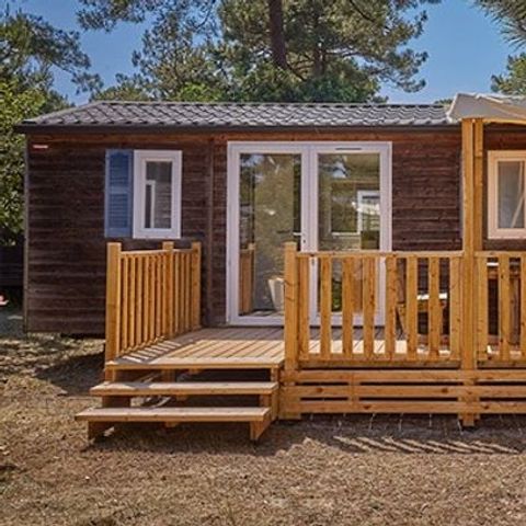 BUNGALOW 6 personnes - Comfort XL | 3 Ch. | 6 Pers. | Terrasse surélevée | Clim.