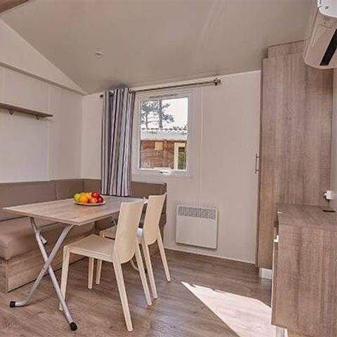 BUNGALOW 6 personnes - Comfort | 2 Ch. | 4/6 Pers. | *Terrasse surélevée *| 1 SDB | Clim.