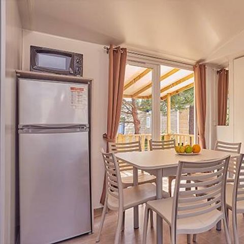 BUNGALOW 6 personnes -  Comfort | 3 Ch. | 6 Pers. | Terrasse surélevée | 1 SDB | Clim. | TV