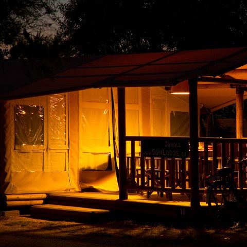 BUNGALOW TOILÉ 5 personnes - Jungle