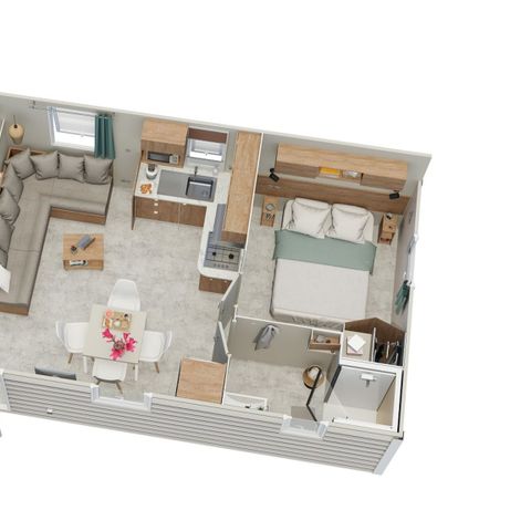BUNGALOW 6 personnes - Azalee gamme residentielle