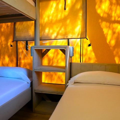 BUNGALOW TOILÉ 5 personnes - Safari Castell