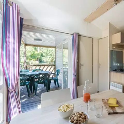 Mobilhome 4 personnes - Comfort | 2 Ch. | 4 Pers. | Terrasse simple | Clim.