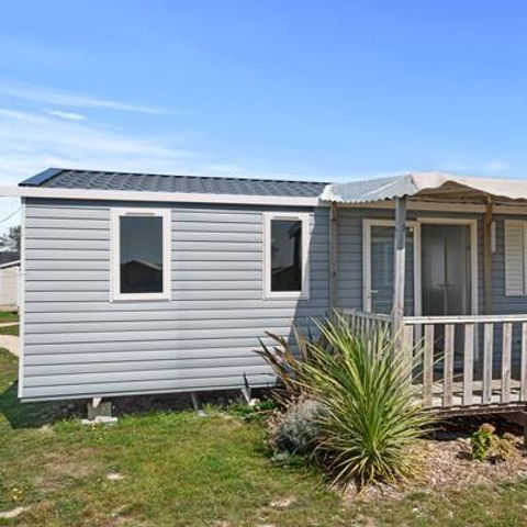 Bungalow 6 personnes - Mobil-home | Comfort | 3 Ch. | 6 Pers. | Terrasse surélevée | Clim.