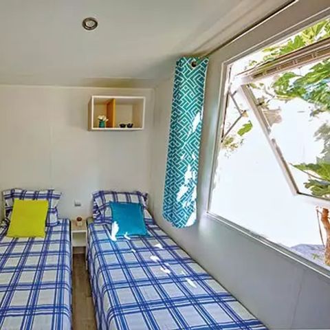 Mobilhome 6 personnes - Comfort | 3 Ch. | 6 Pers. | Terrasse simple | Clim.