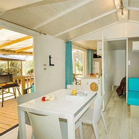 Mobilhome 6 personnes - Comfort | 3 Ch. | 6 Pers. | Terrasse simple | Clim.