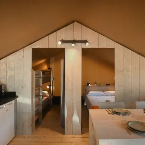 Tente en toile et en bois 4 personnes - Tente Medes