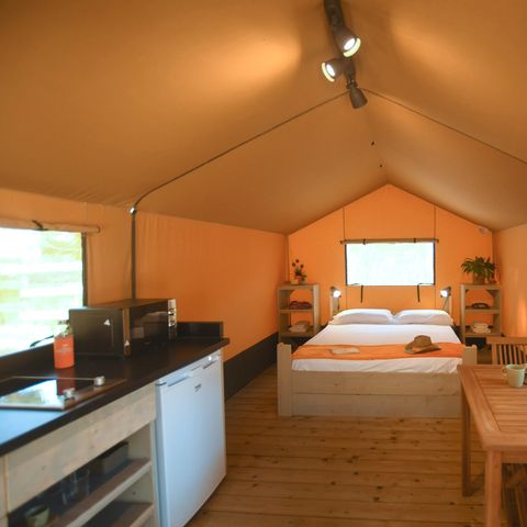 TENTE TOILE ET BOIS 2 personnes - Tente Montgrí