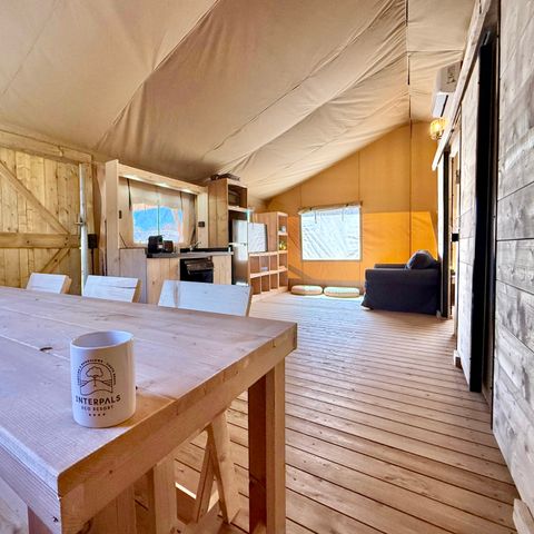Tente en toile et en bois 5 personnes - Boutique Illa Roja