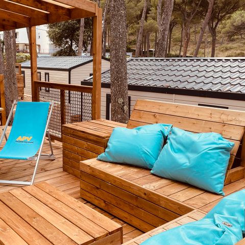 BUNGALOW 4 personnes - Mobil-home Playa TV Clim - 2 chambres - 4 personnes