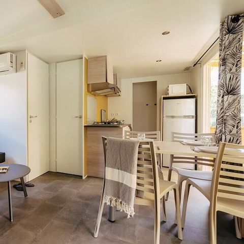 BUNGALOW 4 personnes - Premium | 2 Ch. | 4 Pers. | Terrasse | 1 SDB | Clim.