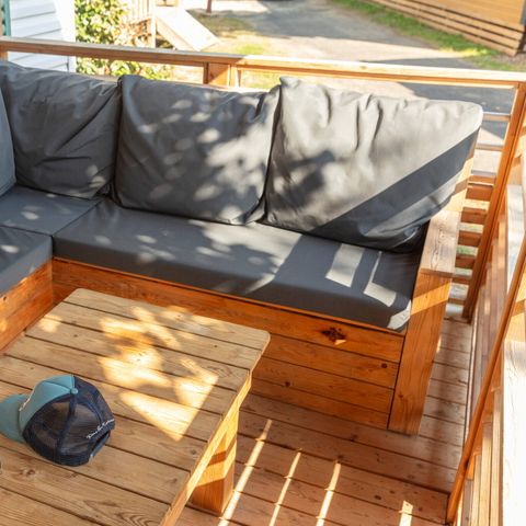 BUNGALOW 4 personnes - Premium | 2 Ch. | 4 Pers. | Terrasse | 1 SDB | Clim.