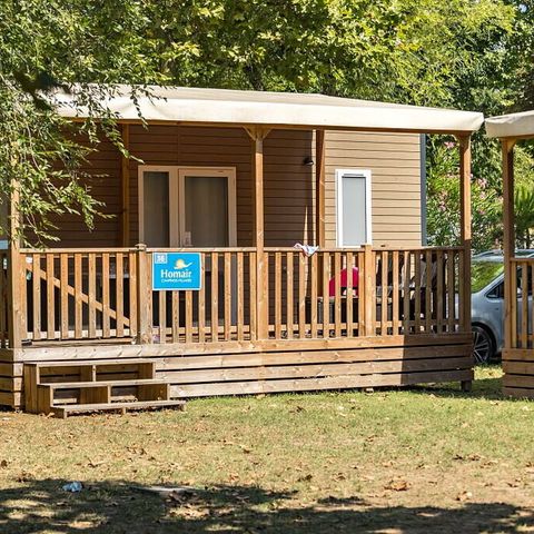 BUNGALOW 4 personnes - Premium | 2 Ch. | 4 Pers. | Terrasse surélevée | Clim.