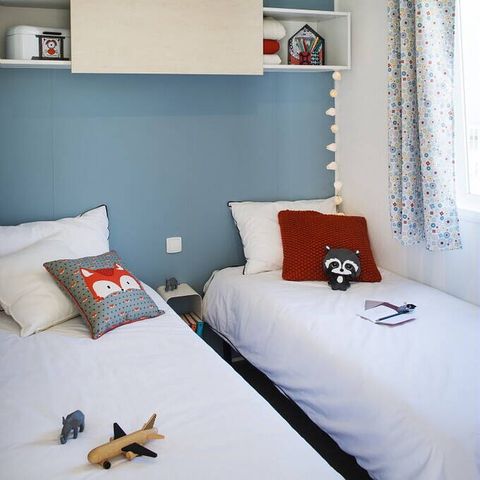 BUNGALOW 4 personnes - Premium | 2 Ch. | 4 Pers. | Terrasse surélevée | Clim.