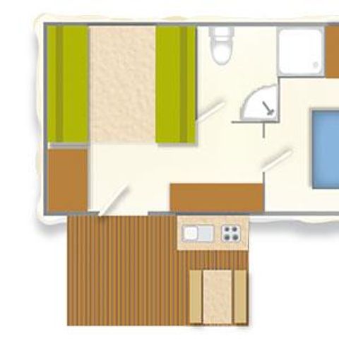 BUNGALOW 2 personnes - BAIA CLASSIC