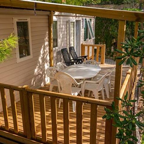 BUNGALOW 6 personnes - Comfort | 3 Ch. | 6 Pers. | Terrasse surélevée | Clim.