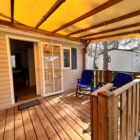 BUNGALOW 4 personnes - Comfort XL | 2 Ch. | 4 Pers. | Terrasse surélevée | Clim.