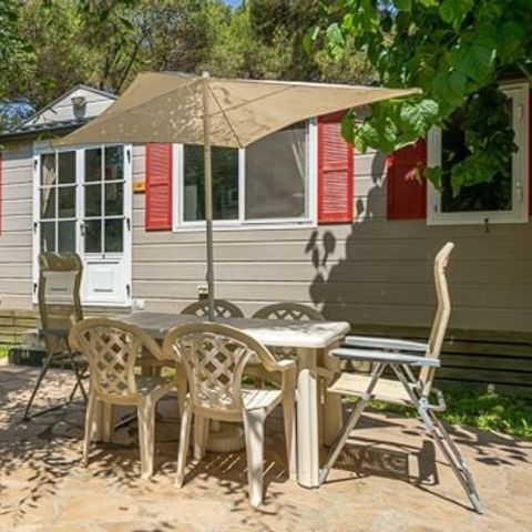 BUNGALOW 6 personnes - Comfort | 3 Ch. | 4/6 Pers. | Terrasse simple | Clim.