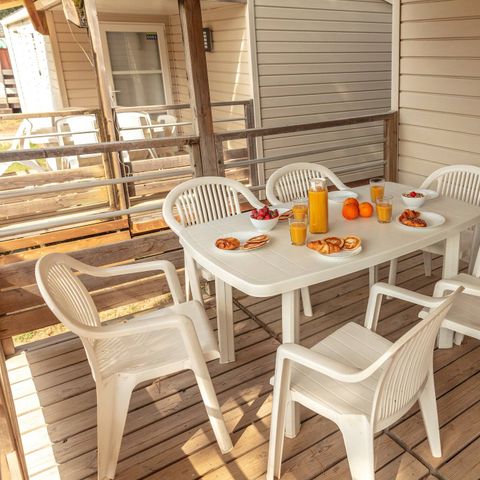 BUNGALOW 6 personnes - Comfort | 3 Ch. | 6 Pers. | Terrasse simple | Clim.