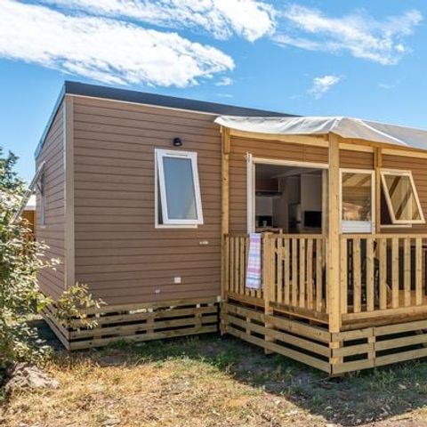 BUNGALOW 6 personnes - Premium | 3 Ch. | 6 Pers. | Terrasse Lounge | Clim. | TV