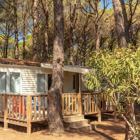 BUNGALOW 6 personnes - Classic XL | 3 Ch. | 4/6 Pers. | Terrasse surélevée | Clim.