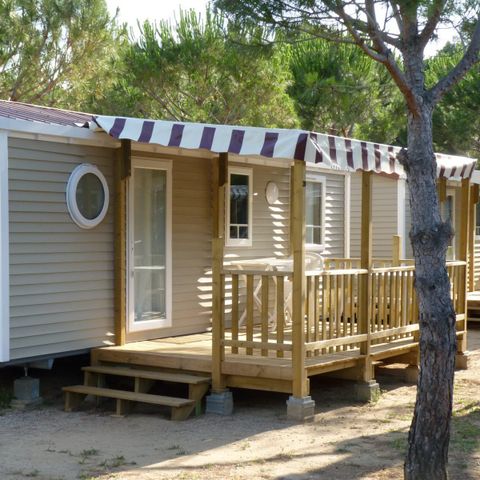 BUNGALOW 6 personnes - Classic | 3 Ch. | 6 Pers. | Terrasse surélevée | Clim.