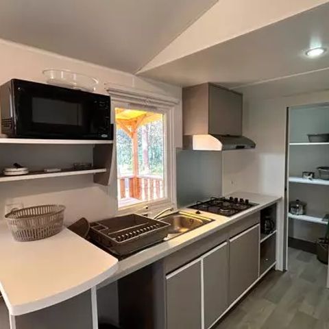 BUNGALOW 4 personnes - Comfort | 2 Ch. | 4 Pers. | Terrasse surélevée | Clim.