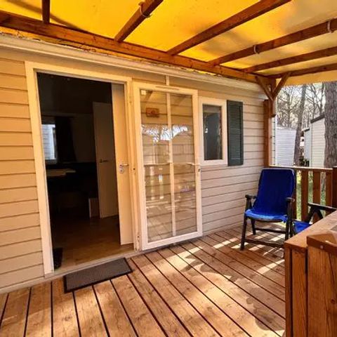 BUNGALOW 4 personnes - Comfort | 2 Ch. | 4 Pers. | Terrasse surélevée | Clim.
