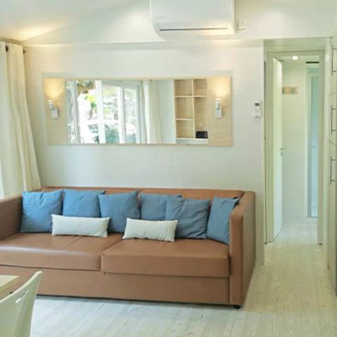 BUNGALOW 4 personnes - Mobil-home | Comfort | 2 Ch. | 4 Pers. | Terrasse simple | Clim.