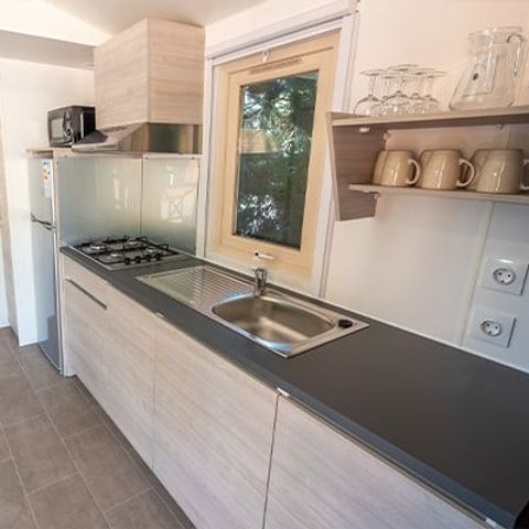BUNGALOW 4 personnes - Comfort XL | 2 Ch. | 4 Pers. | Terrasse surélevée | Clim